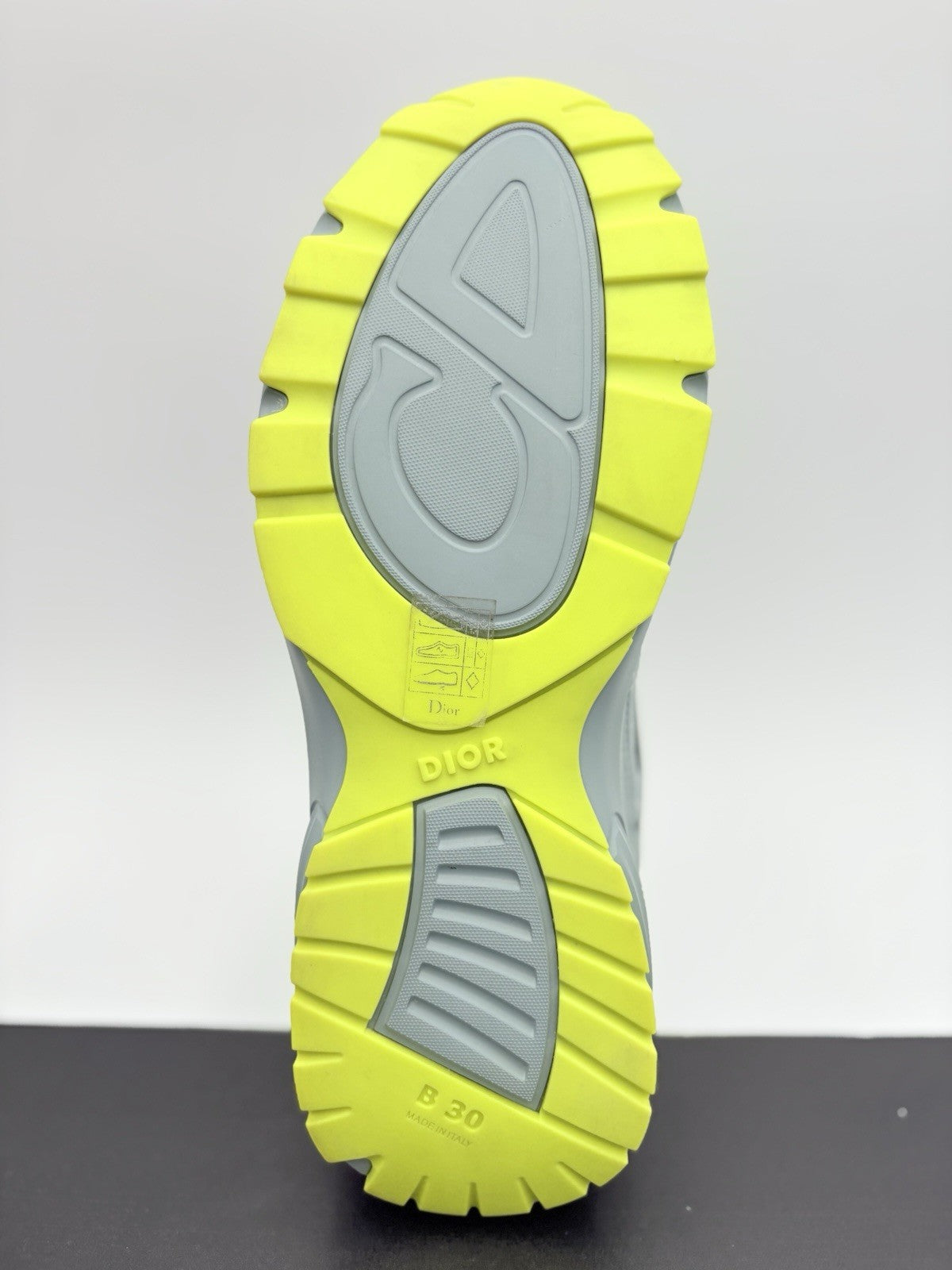 Size 41 (8 US) Dior B30 Reflective CD30 ' Blue Neon Yellow ' | EXCELLENT COND!