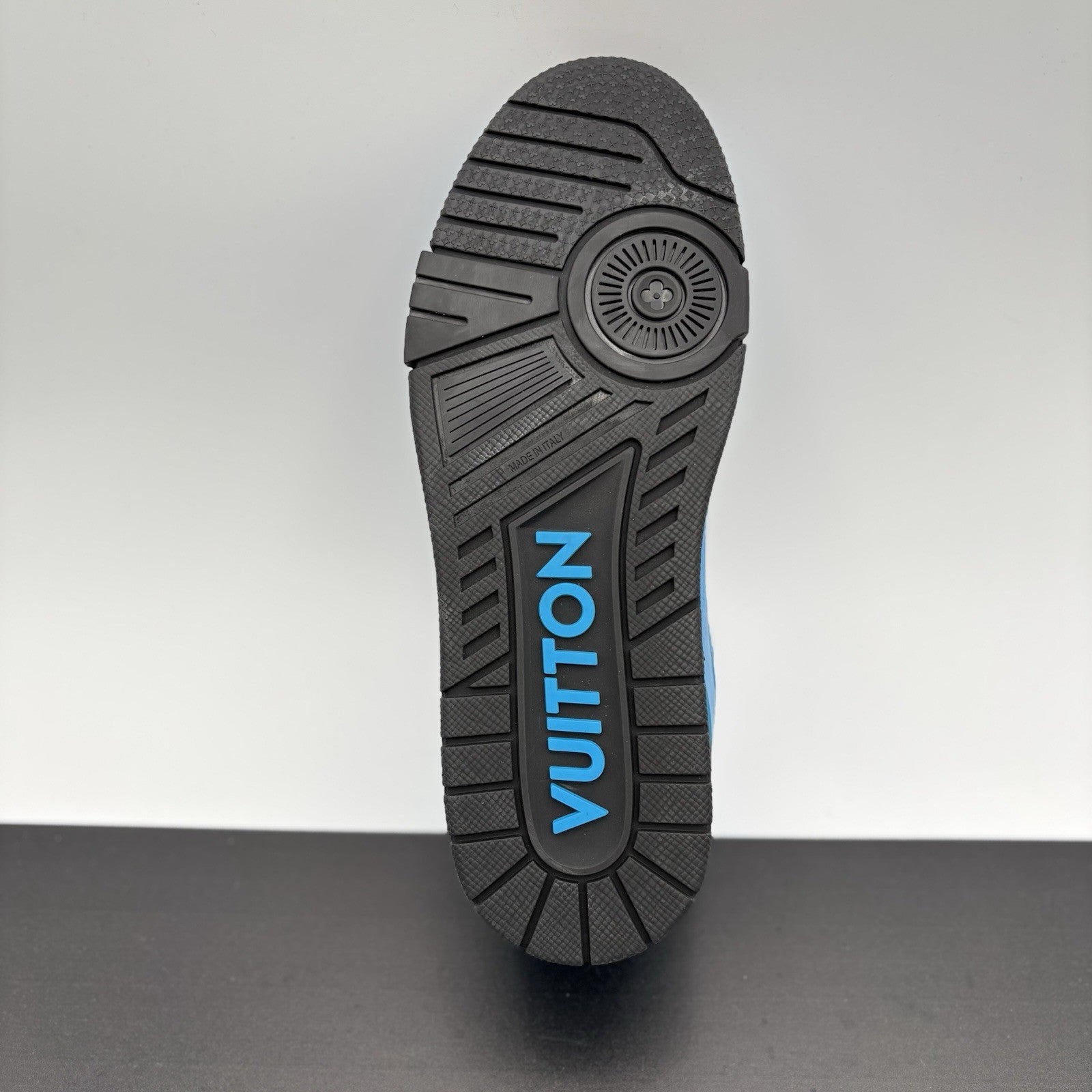 Size 6.5LV (7.5-8US) Louis Vuitton Virgil Abloh Trainer 'Blue Black' |1-3x Worn!