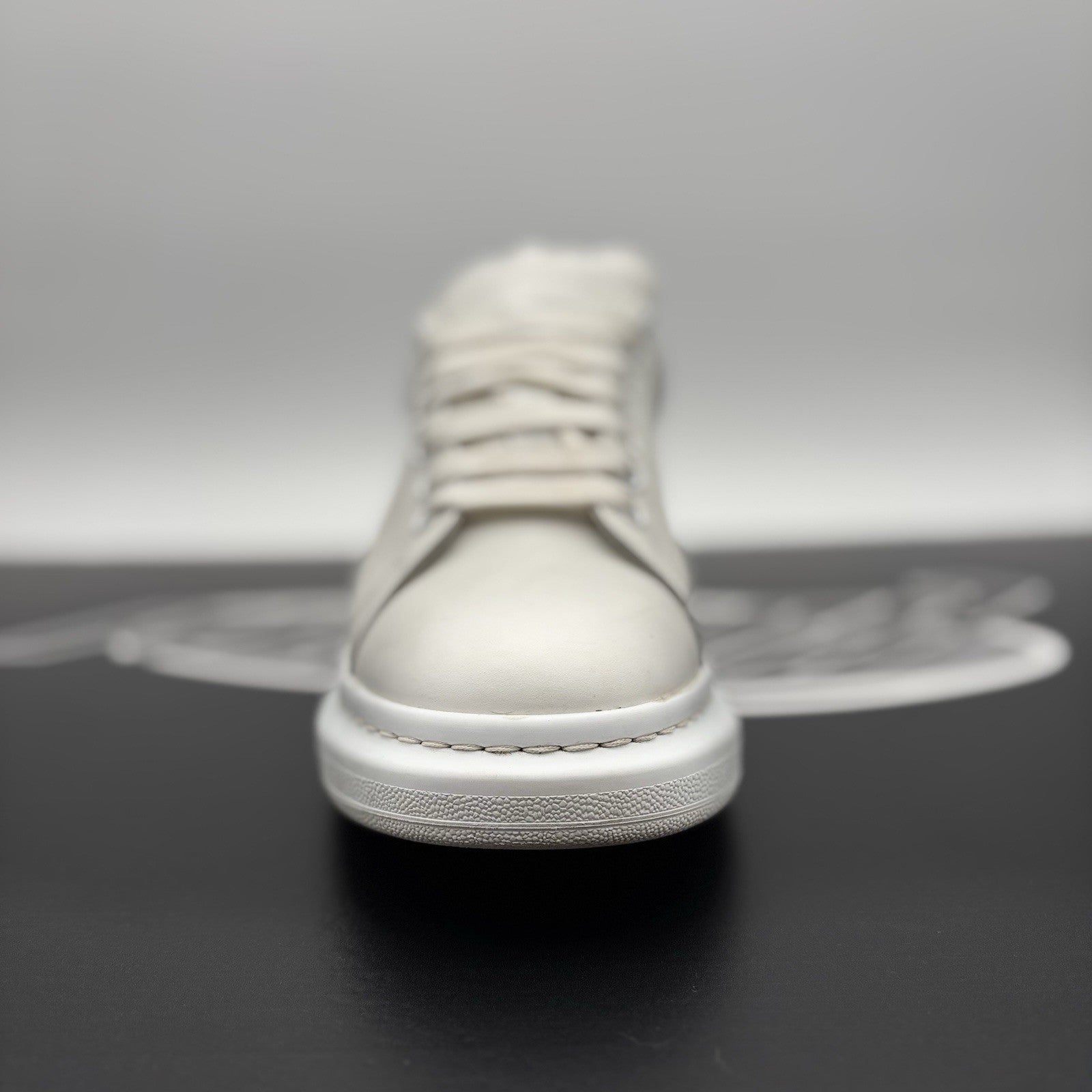 Size 45 (12 US) - Alexander McQueen Oversized ' White, Blue ' | GREAT CONDITION!