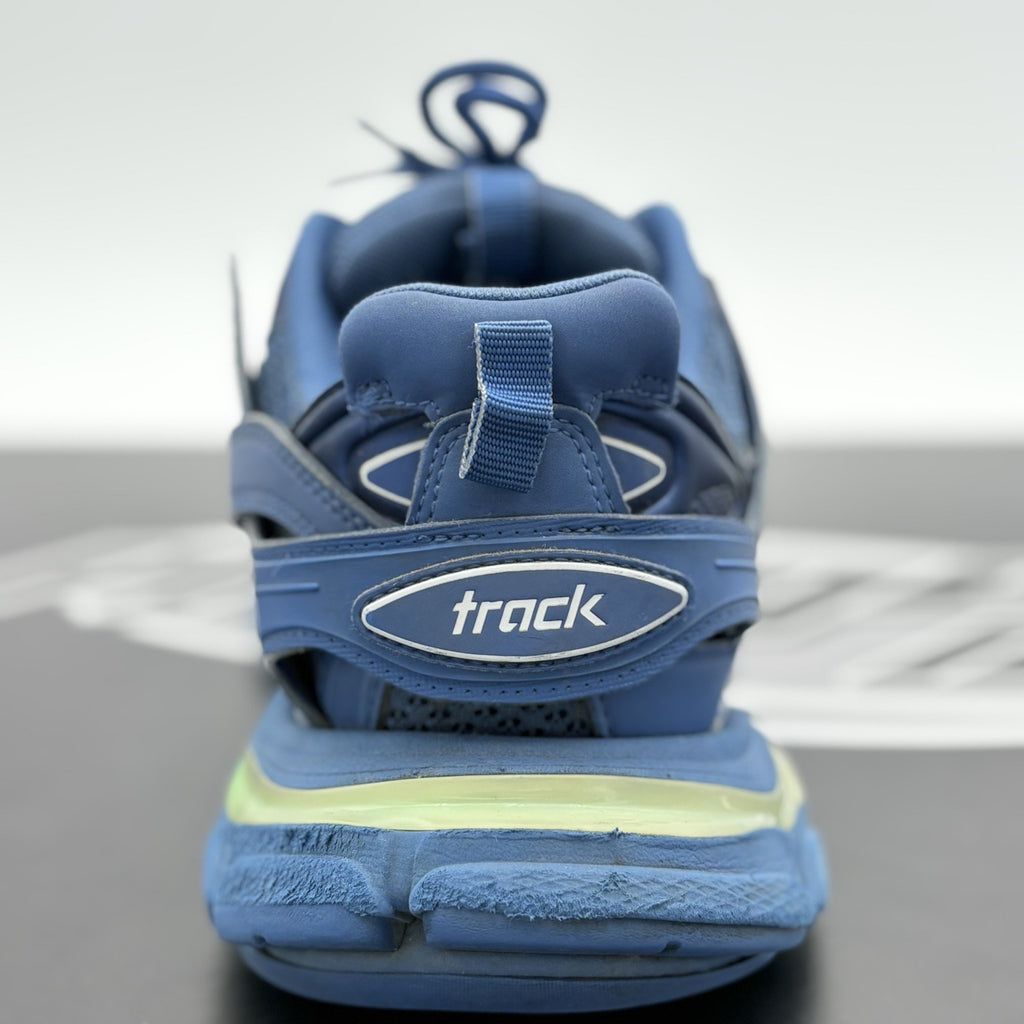 Size 41 (8 US) - Balenciaga Track LED Sneaker ' Navy '