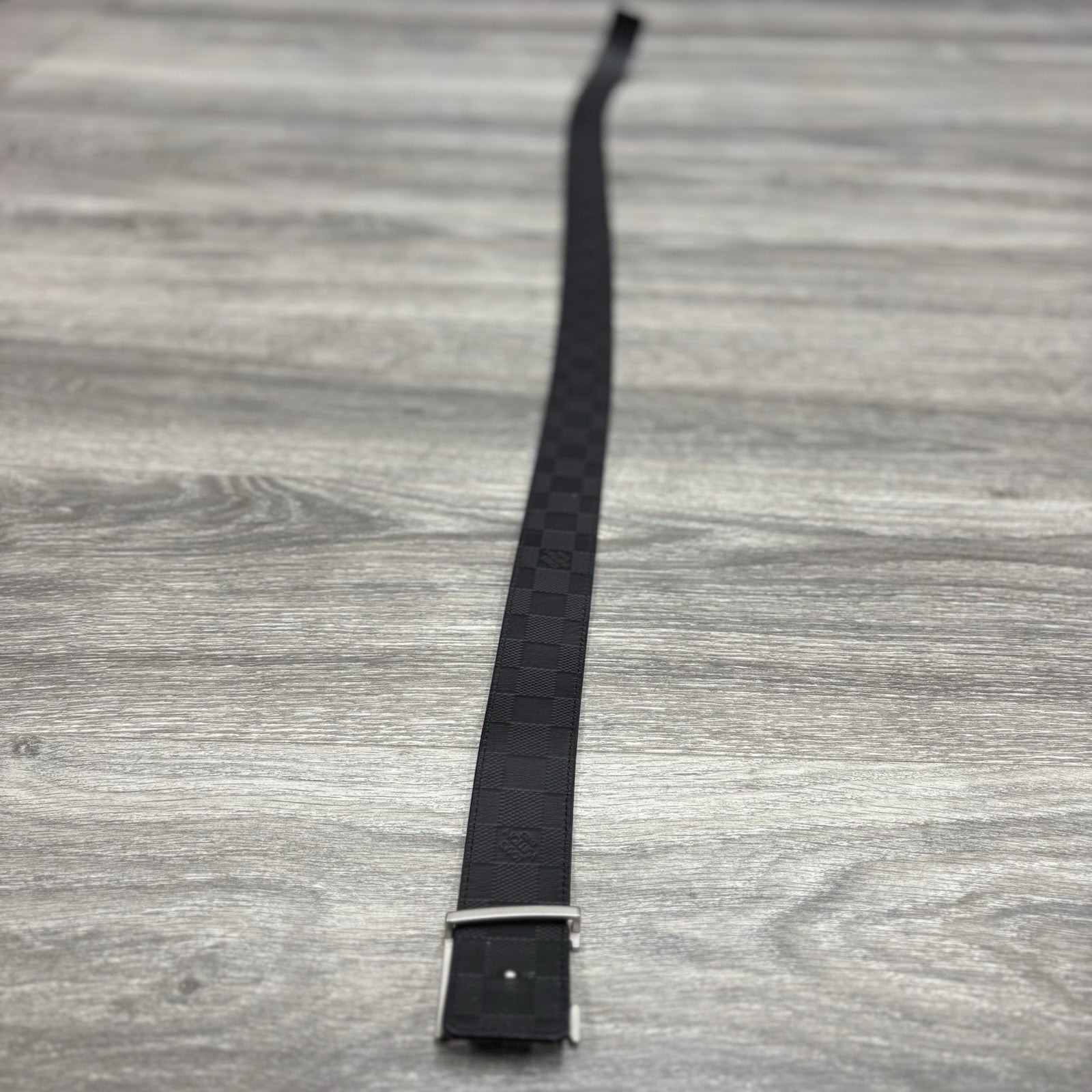 Size 100/40 - Louis Vuitton LV Initials Damier Reversible Belt ' Black ' | CLEAN