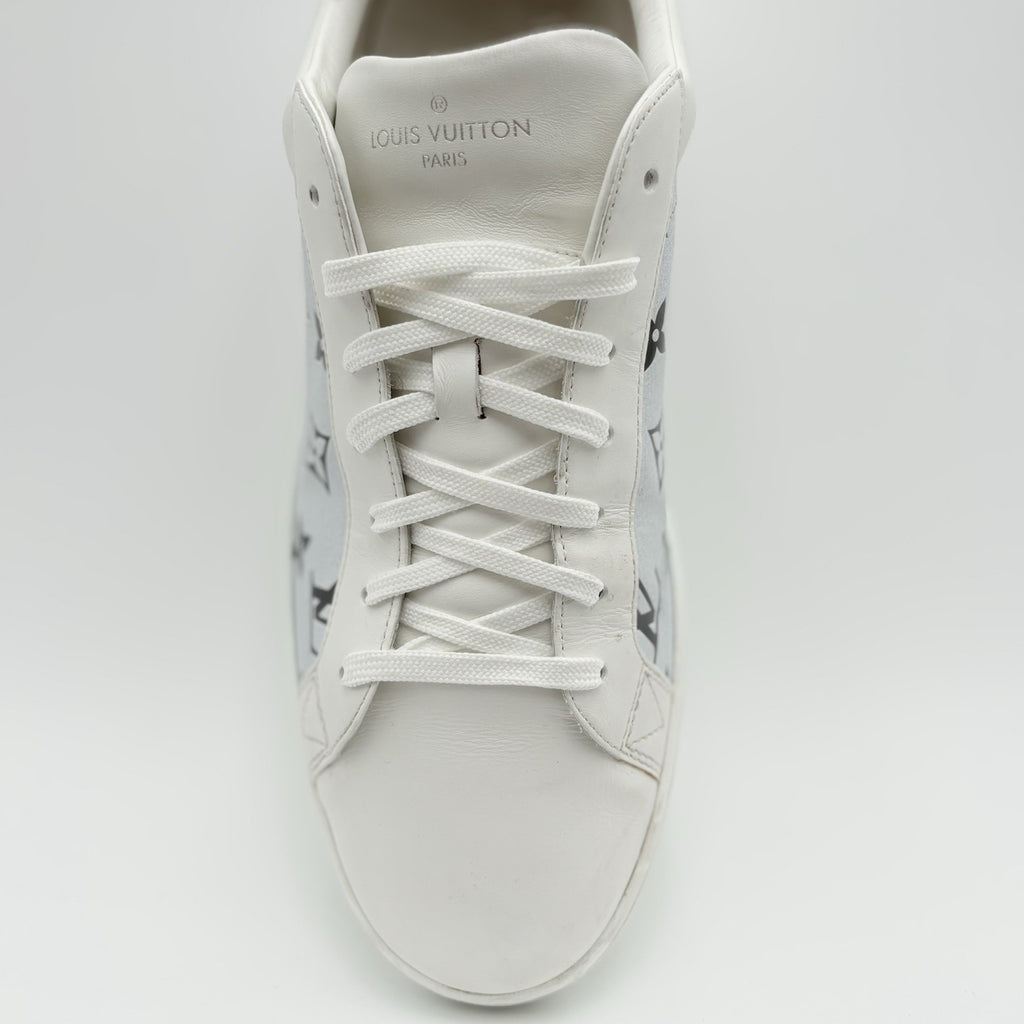 Size 9 LV (10-10.5 US) Louis Vuitton Monogram Luxembourg ' White ' | GOOD COND!