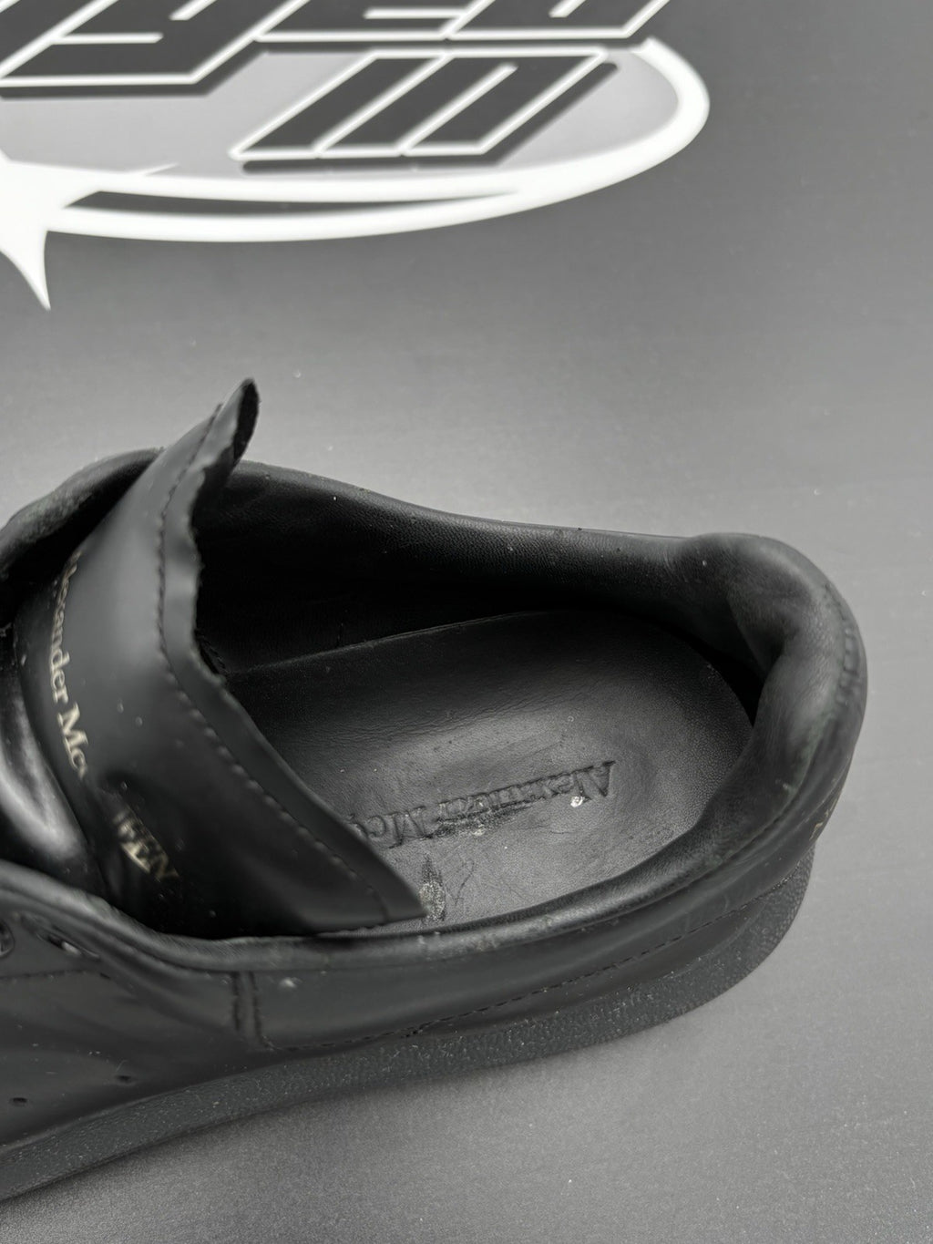 Size 41 (8 US) - Alexander McQueen Oversized ' Black '