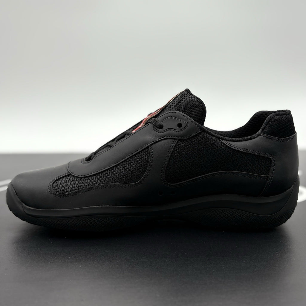 Size 8 UK (9 US) - Prada Americas Cup ' Black ' | EXCELLENT CONDITION!