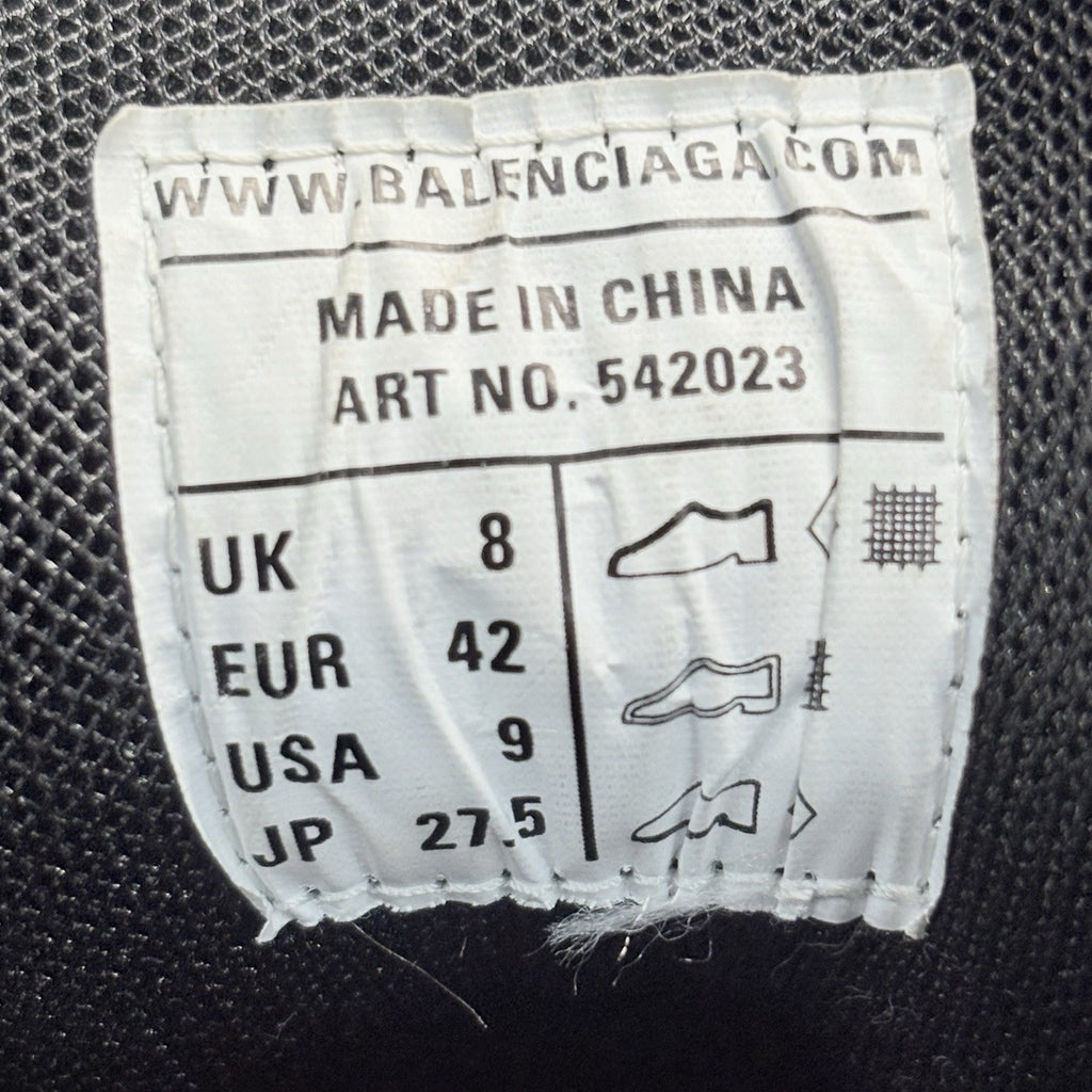 Size 42 (9 US) - Balenciaga Track Sneaker ' White Black ' | SUPER CLEAN!
