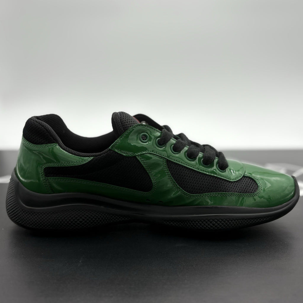 Size 8.5 UK (9.5 US) - Prada Americas Cup ' Green Black ' | GOOD CONDITION!
