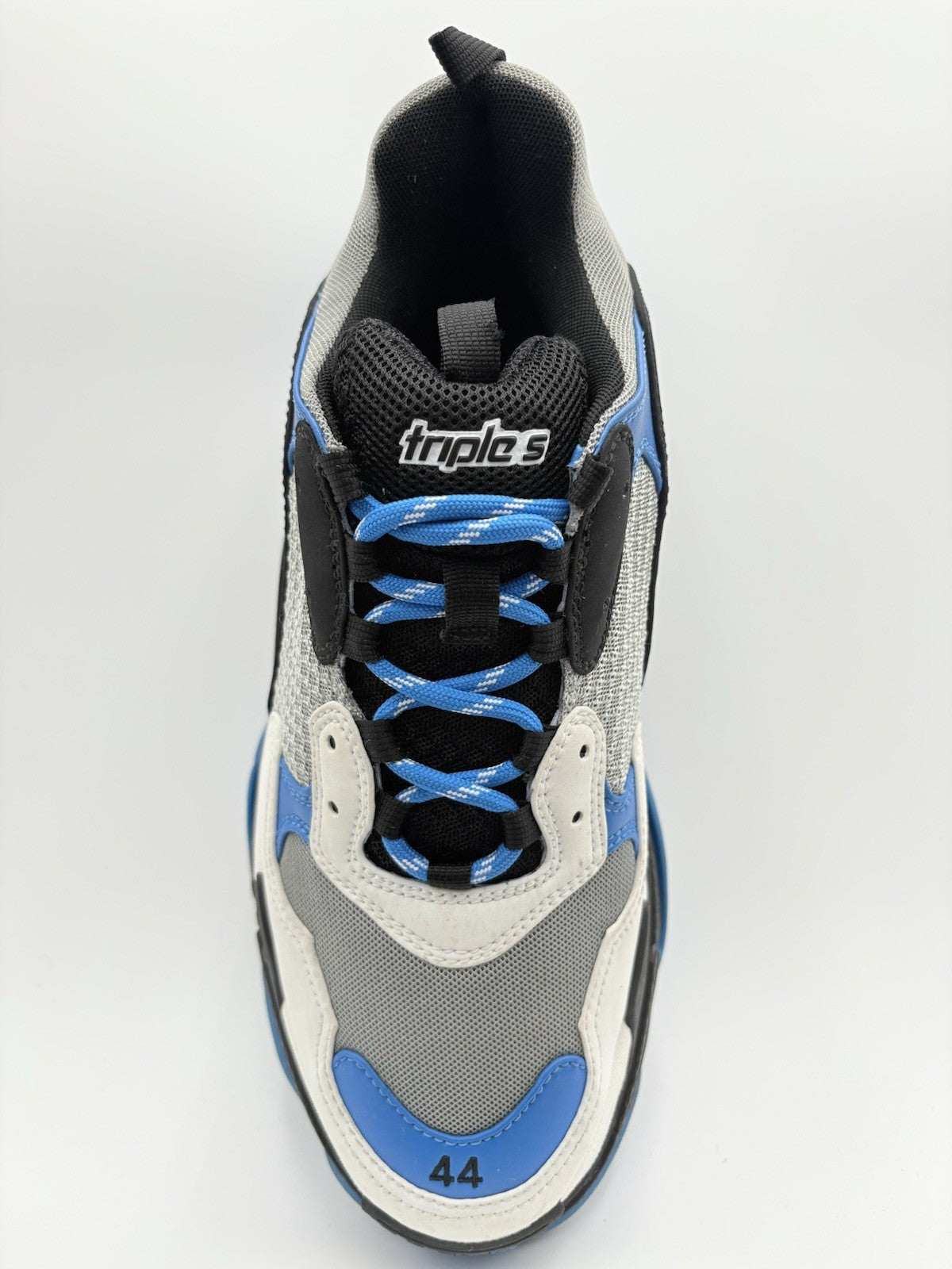 Size 44 (11 US) Balenciaga Triple S Sneaker ' Grey Blue ' | SUPER CLEAN!