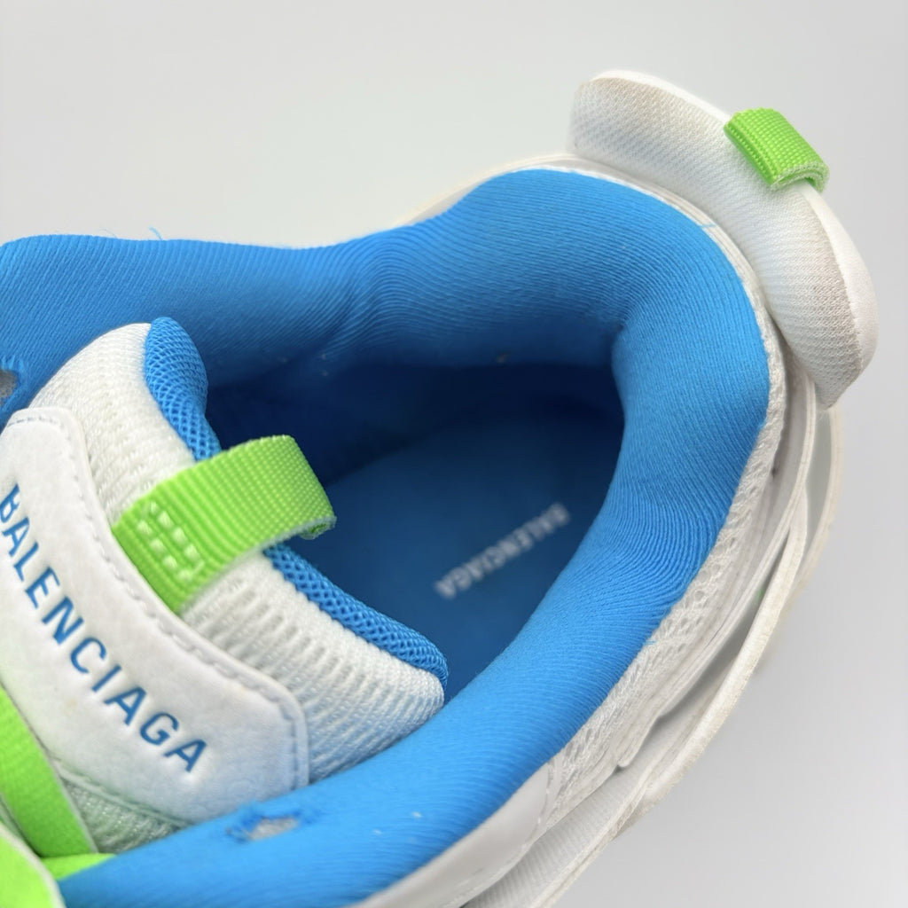 Size 45 (12 US) Balenciaga Track ' White Blue Green ' | GREAT CONDITION | CLEAN