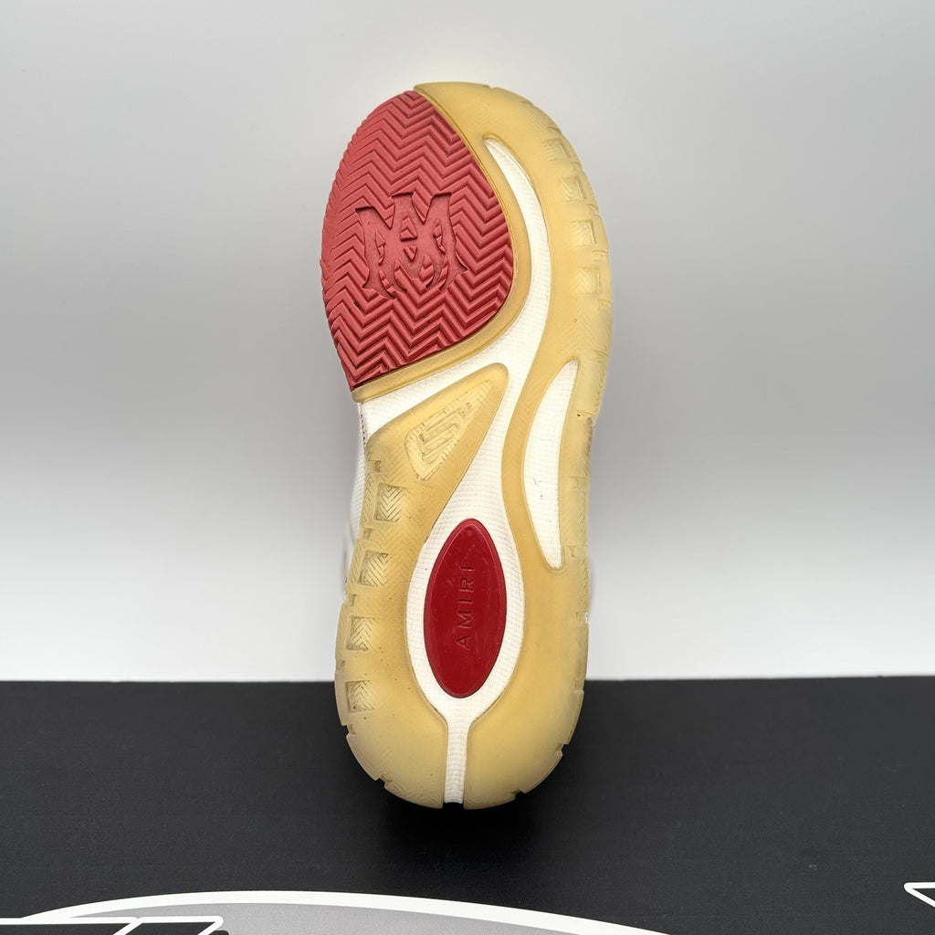 Size 42 (9 US) Amiri MA-1 ' White, Red ' | GOOD CONDITION!