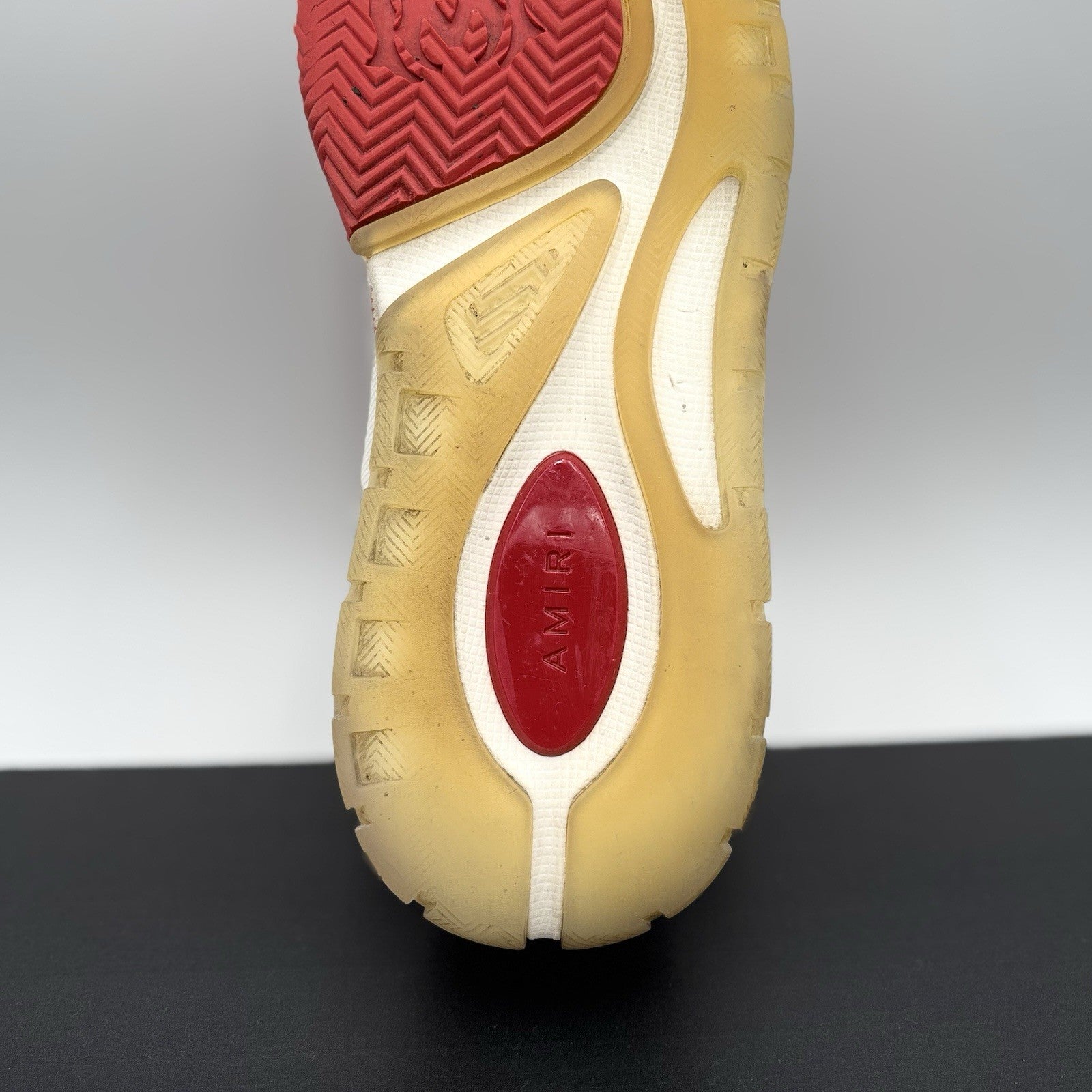 Size 42 (9 US) Amiri MA-1 ' White, Red ' | GOOD CONDITION!