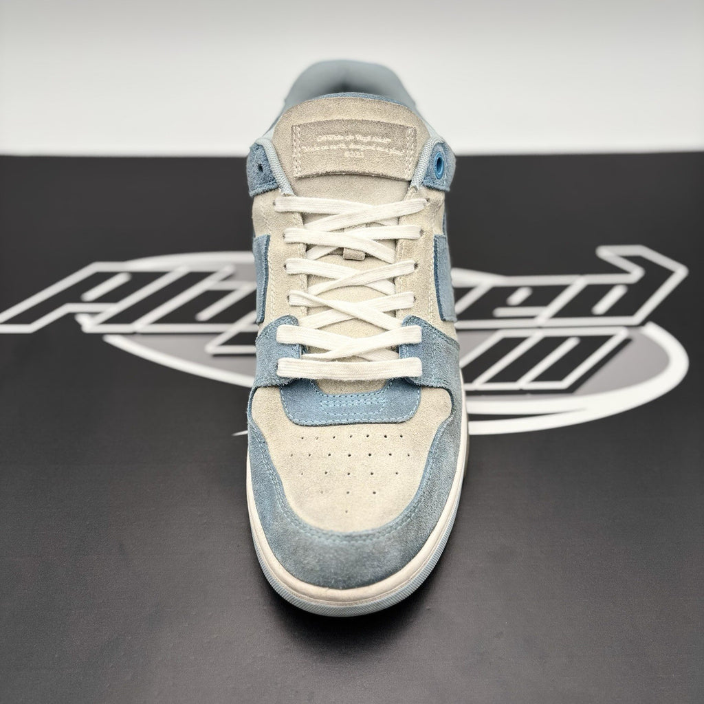 Size 45 EU (12 US) - Off-White Out of Office Suede ' Light Blue, White ‘