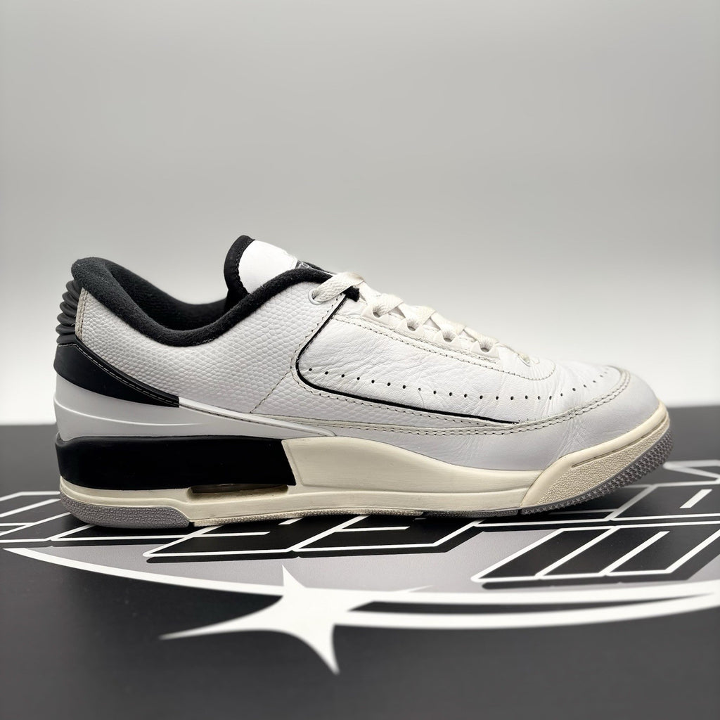 Size 11 - Air Jordan 2 Low ' White Black ' | GOOD CONDITION!
