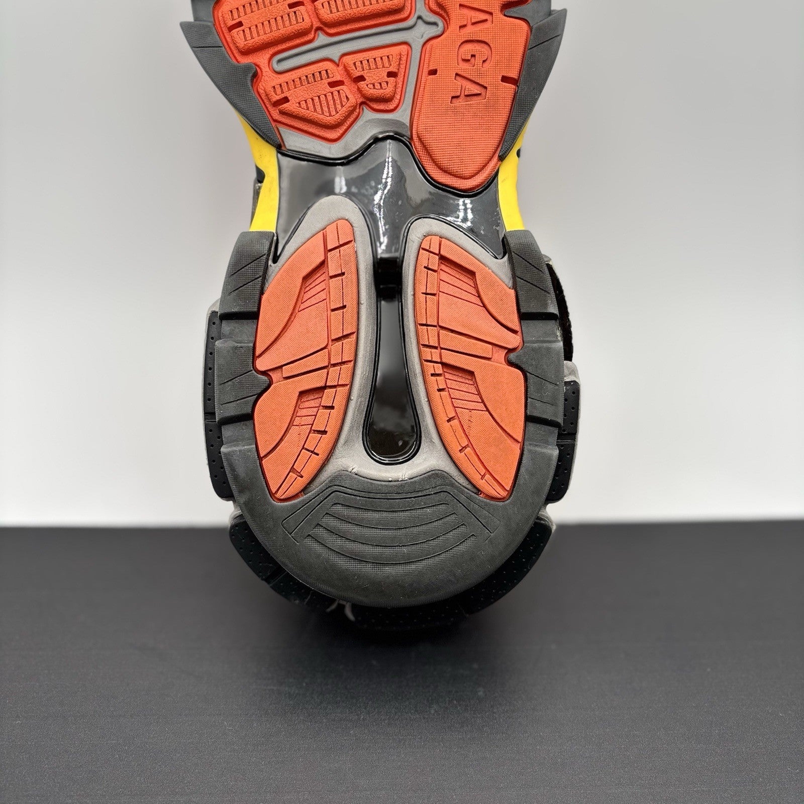 Size 43 (10 US) - Balenciaga Track.2 ' Orange, Yellow, Black ' | GOOD CONDITION!