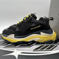 Size 42 (9 US) - Balenciaga Triple S ' Black Yellow ' | GREAT CONDITION!