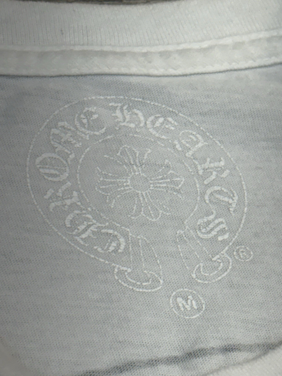 Size Medium - Chrome Hearts Tokyo Exclusive Scroll Label T- Shirt ' White '