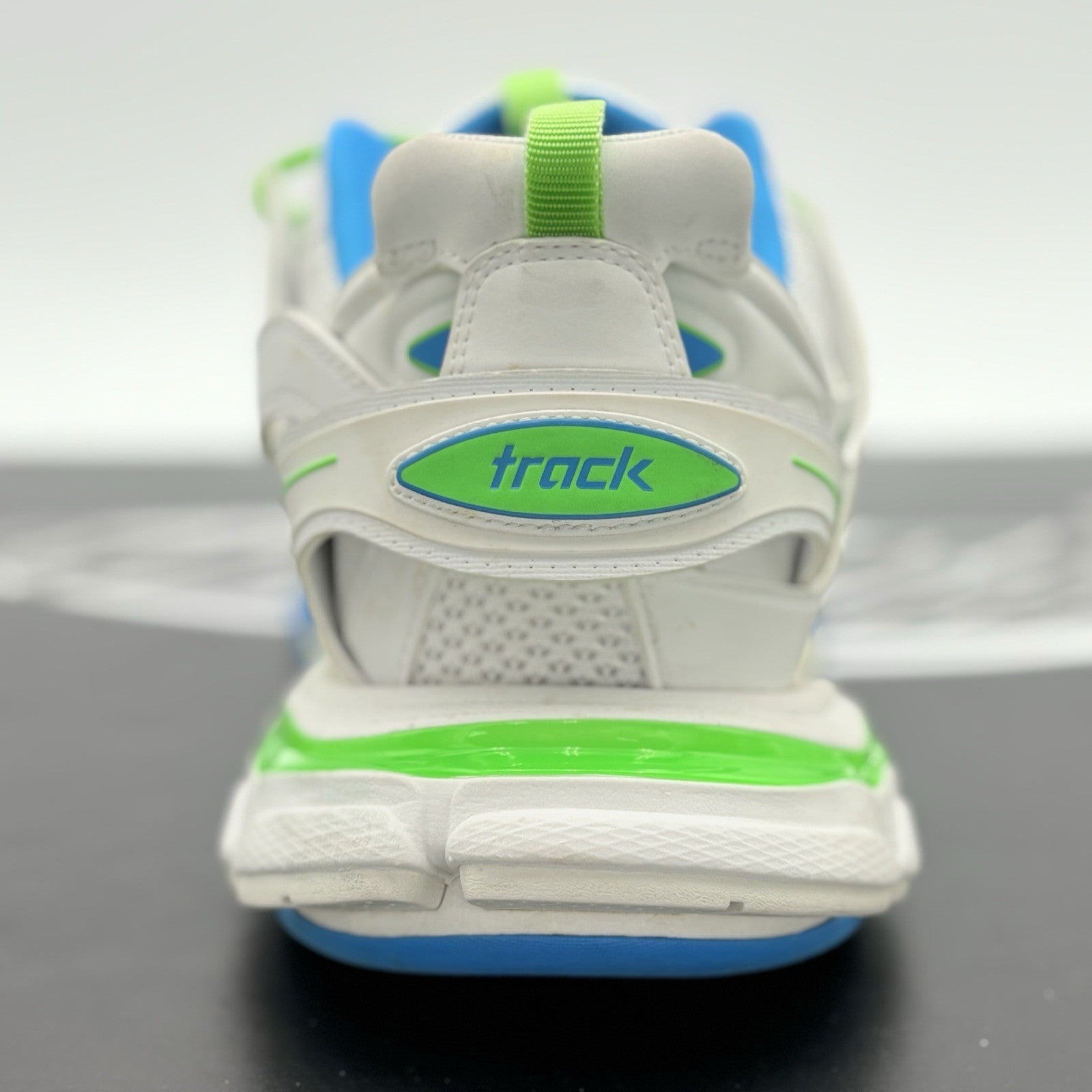 Size 45 (12 US) Balenciaga Track ' White Blue Green ' | GREAT CONDITION | CLEAN