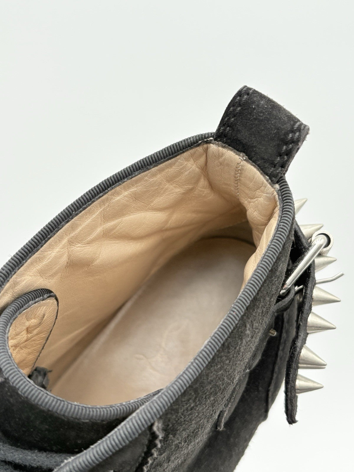Size 41 (8 US) - Christian Louboutin High ' Nono Strap Spikes ' | GOOD CONDITION