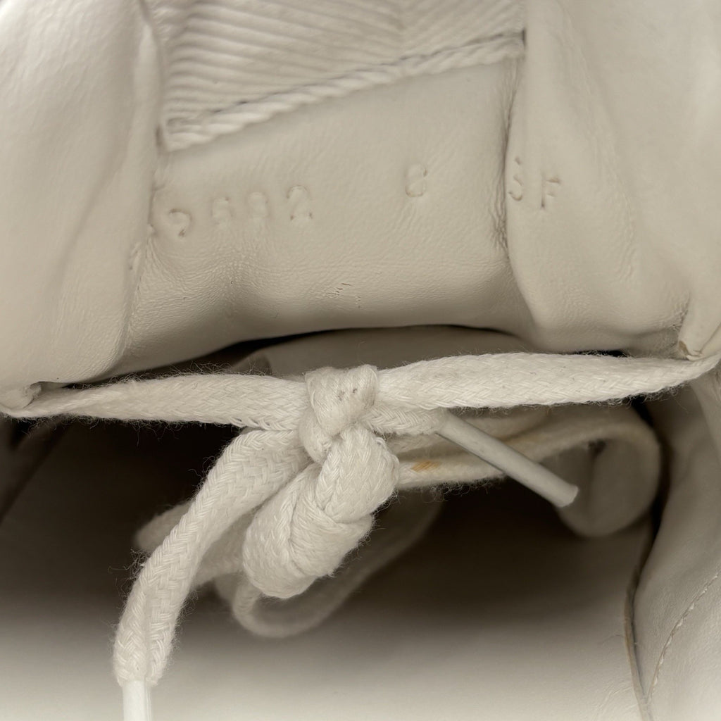 Size 8G (8.5 US) - Gucci GG Embossed ' White Leather ' | GOOD CONDITION!