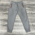 Size Medium - Burberry Melange Sweat Pants ' Pale Grey '