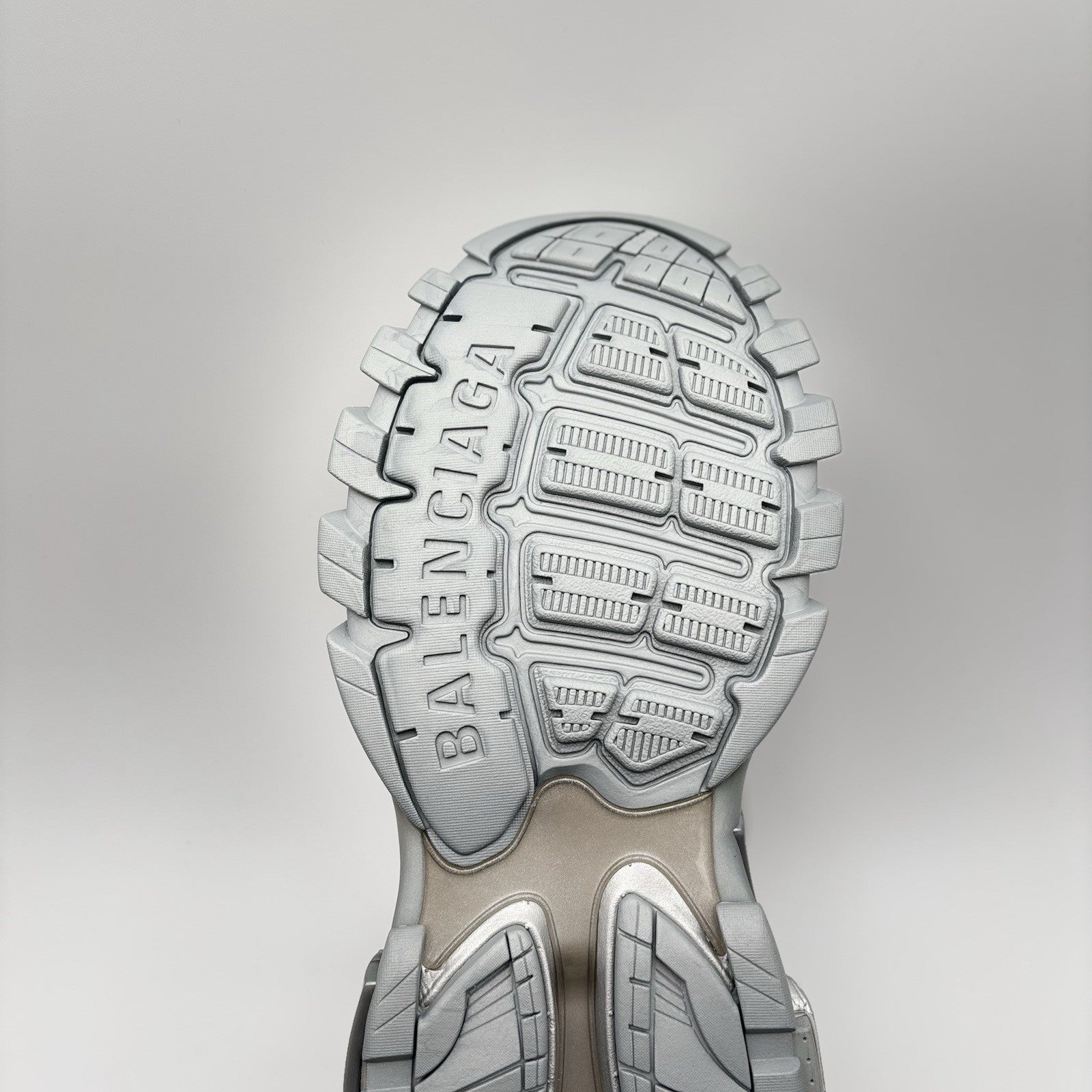 Size 45 EU (12 US) - Balenciaga Track ' Triple Silver ' | BRAND NEW!