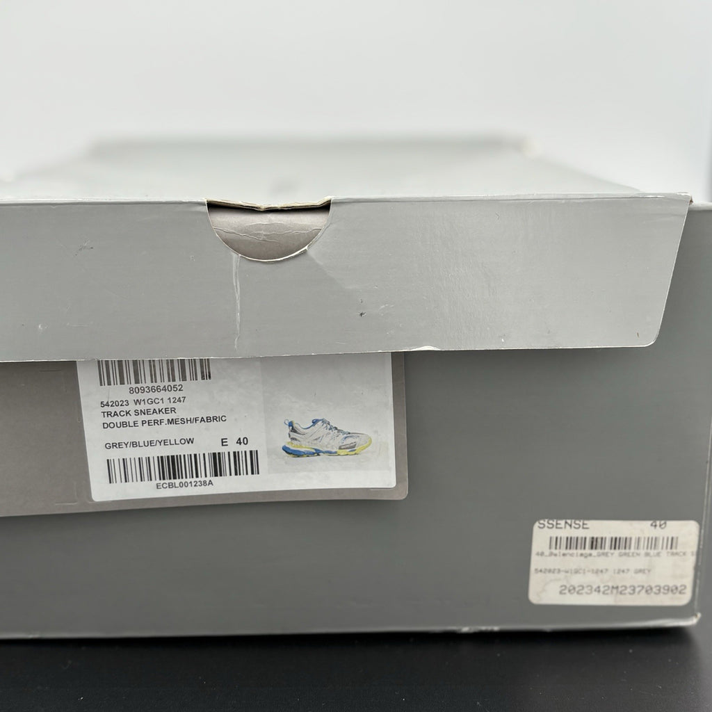 Size 40 (7 US) - Balenciaga Track Sneaker ' Grey Blue ' | SUPER CLEAN!
