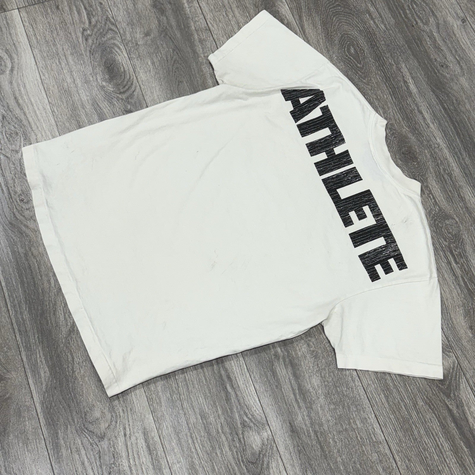 Size Small - Hellstar Classic T-Shirt Athlete Exclusive ' White Black '