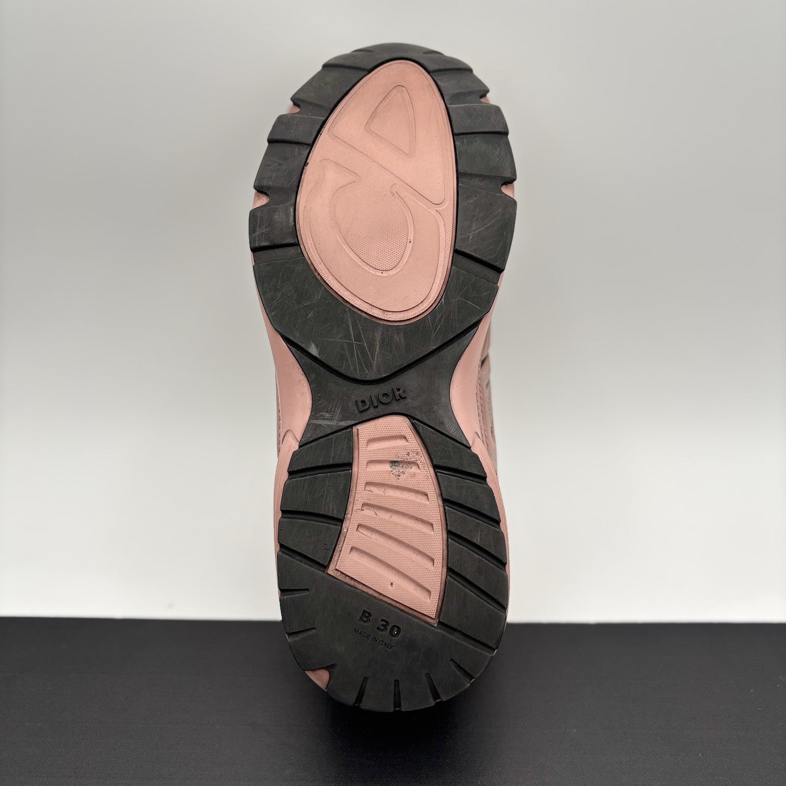 Size 44 (11 US) - Dior B30 Reflective Sneaker ' Rust Pink ' | GOOD CONDITION!