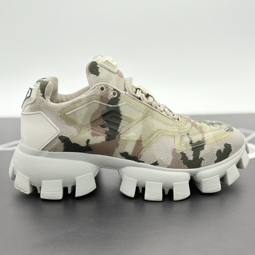 Size 7.5 UK (8.5 US) Prada Cloudbust Thunder Sneakers Men ' Camo ' | GREAT COND!