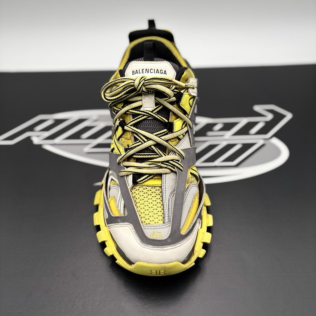 Size 45 (12 US) - Balenciaga Track ' White Yellow ' | GOOD CONDITION!