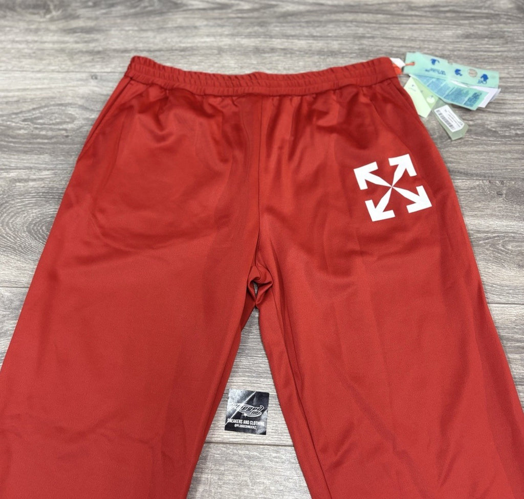 Size XXL - Off-White Single Arrow Slim Trackpant ' Red ' | NEW!
