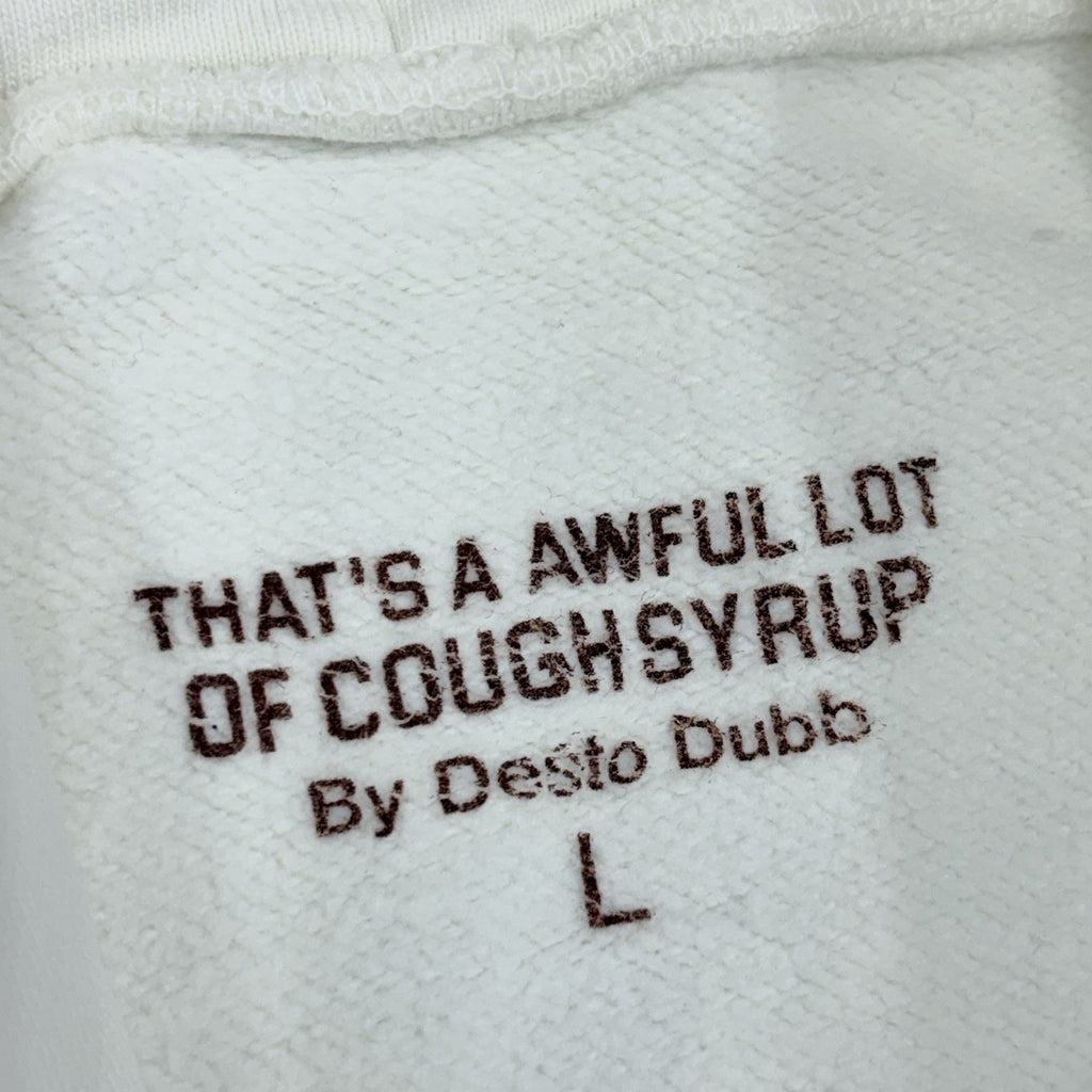 Size L - Thats An Awful Lot Of Cough Syrup "Awful Lot Of Dreams" ' Beige ' | NEW