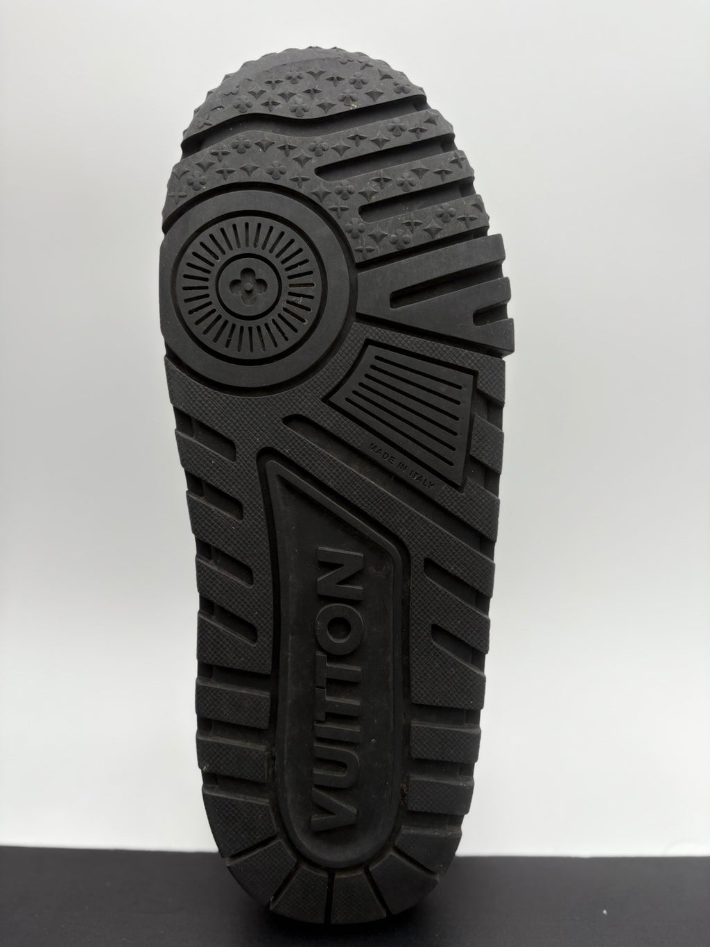 Size 12 LV (13-13.5 US) - Louis Vuitton Maxi ' Black White ' | SUPER CLEAN!