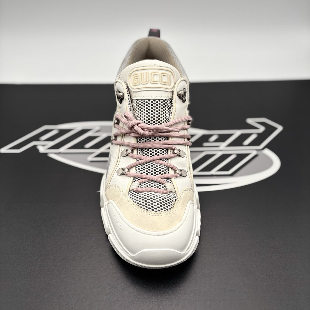 Size 12G (12.5 US) - Gucci Flashtrek SEGA ' White, Beige ' | GREAT CONDITION!