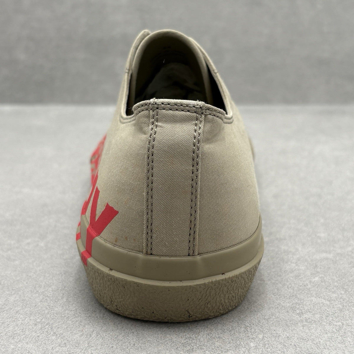 Burberry Gabardine Low Top Beige Red — photo 10