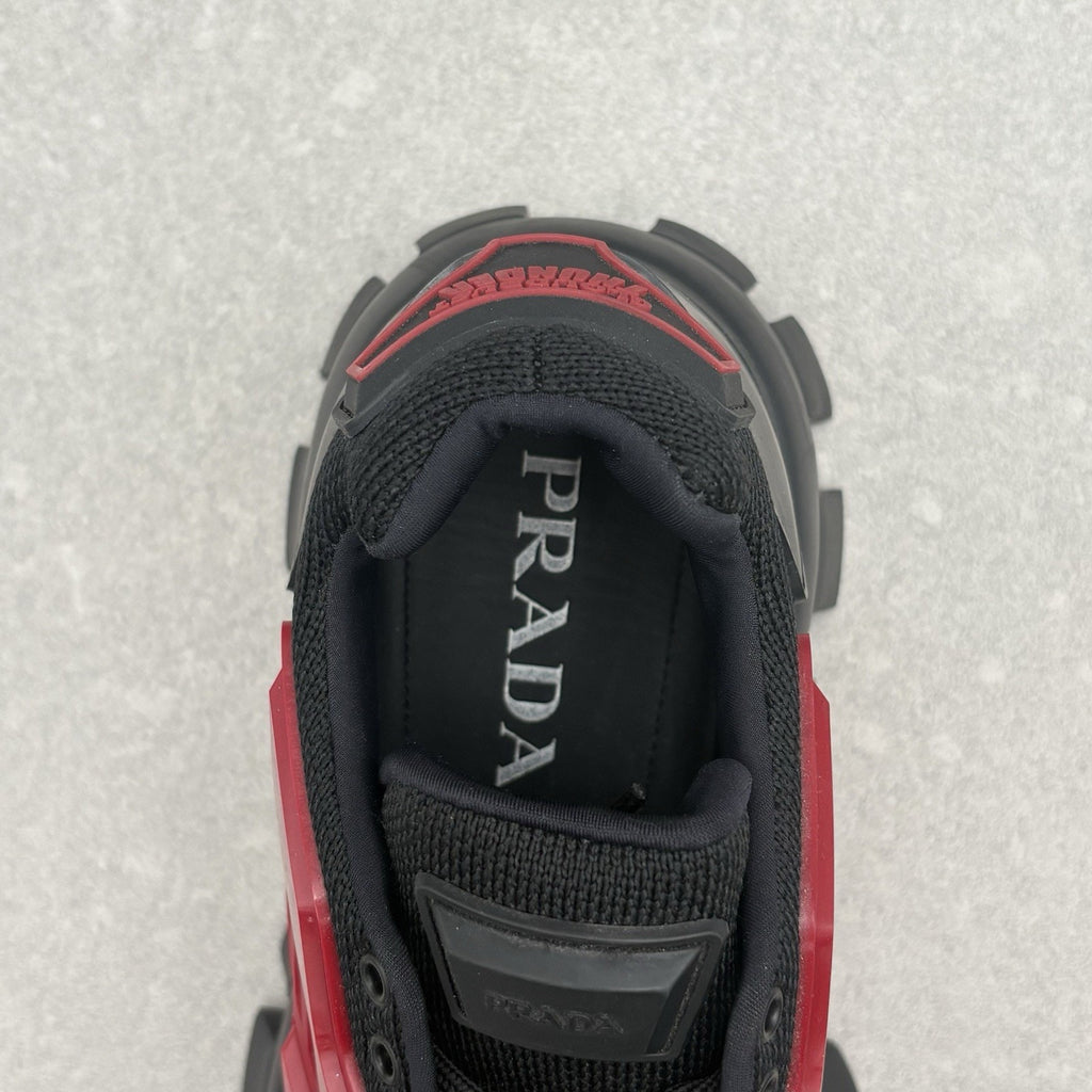 Prada Cloudbust Thunder ' Red Black ' | Size 7 UK (8 US)