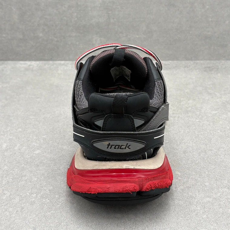Track Sneaker Black Red — photo 8