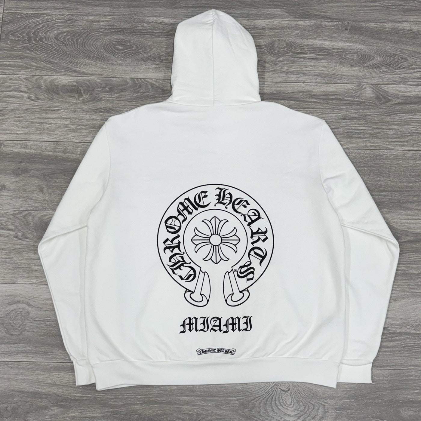 Miami Exclusive Horseshoe Logo Hoodie Black