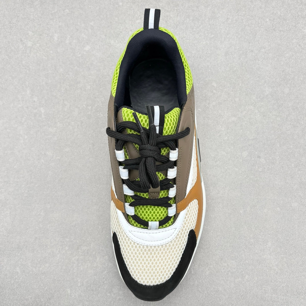 B22 Reflective Sneaker Brown Khaki Green — photo 10
