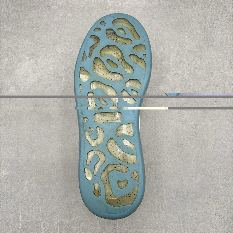 Size 44 (11 US) Alexander McQueen Clear Sole ' Splatter Blue ' | GREAT CONDITION — photo 7
