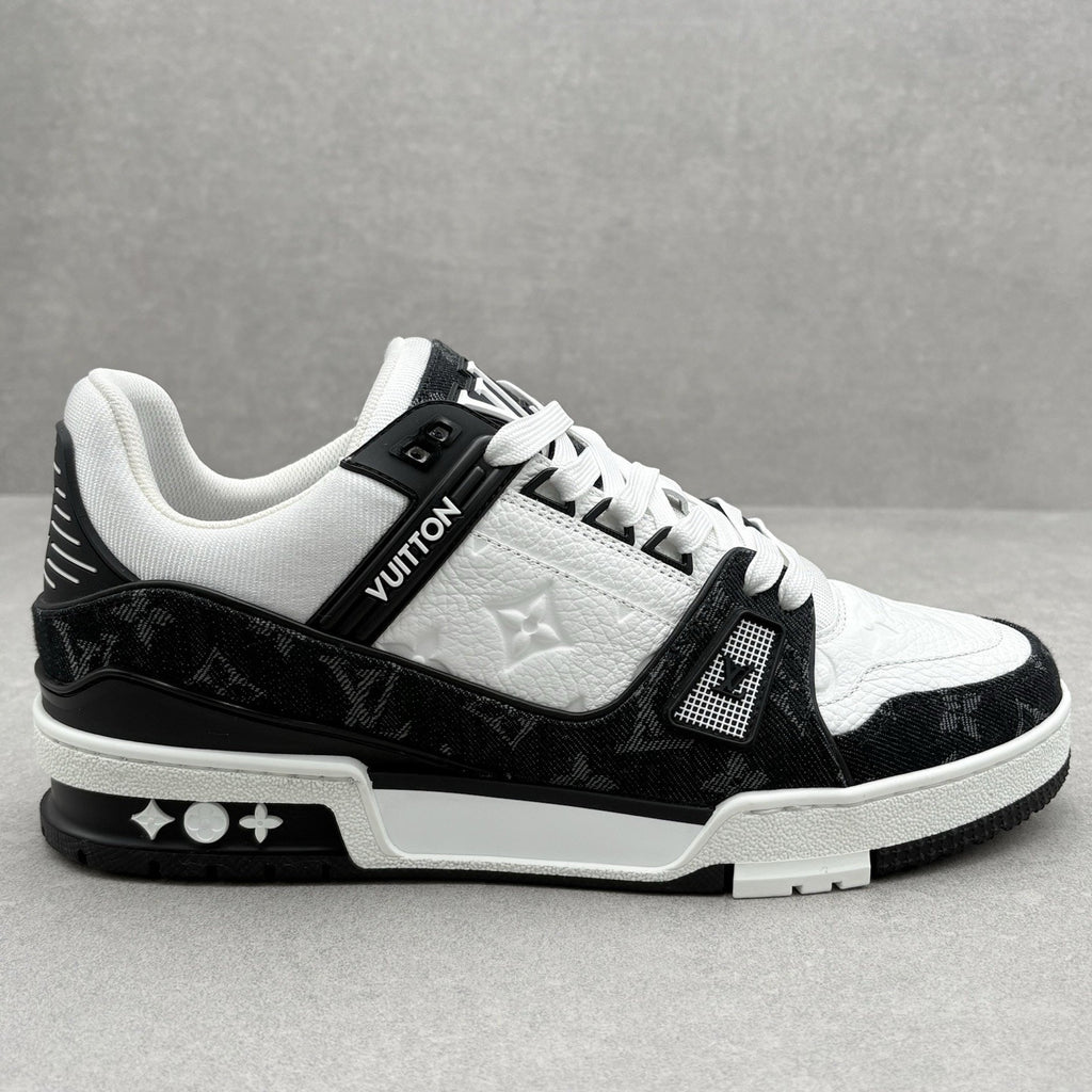 Louis Vuitton Trainer ' White Black ' | Size 6.5 LV (7.5-8 US)
