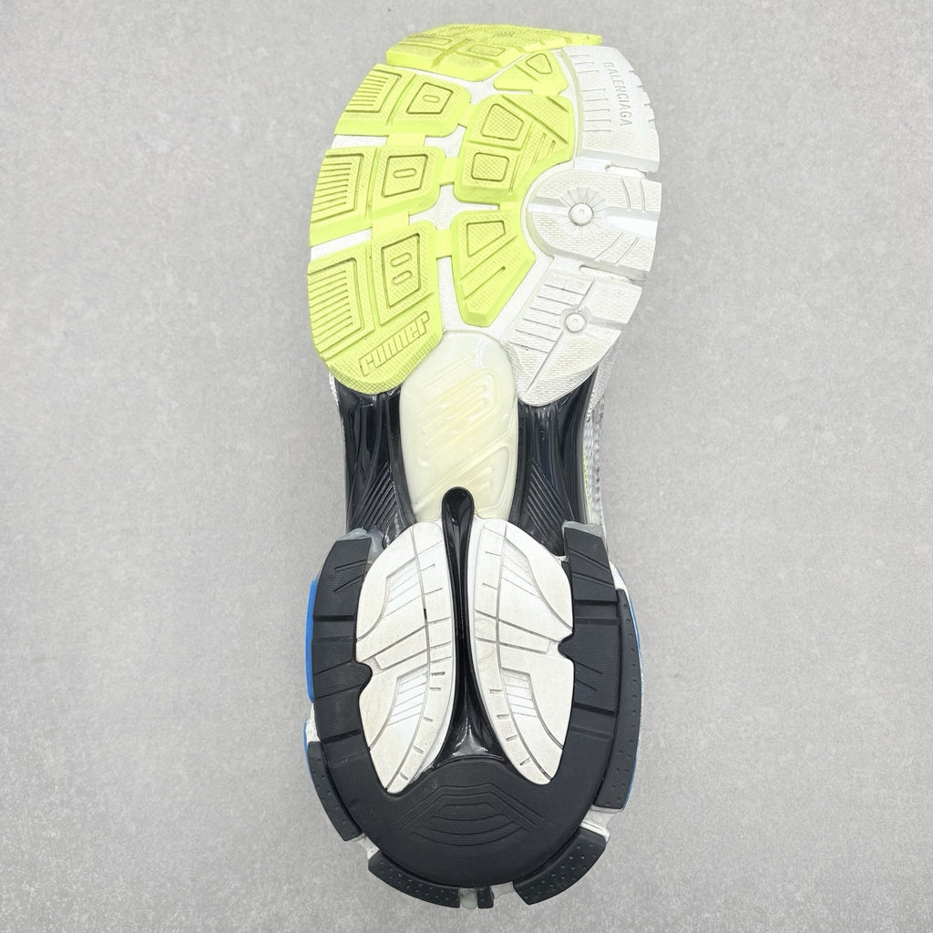 Balenciaga Runner ' White Yellow Blue ' | Size 45 (12 US)