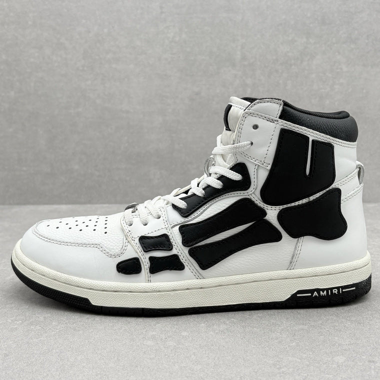 Skel High Top Sneakers White Black — photo 8