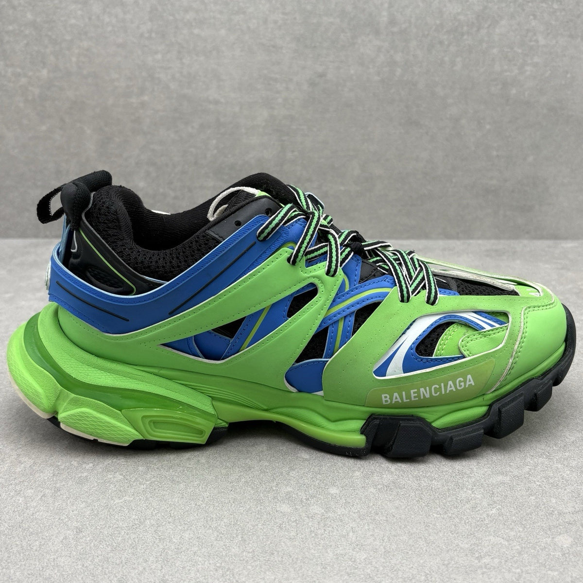 Track Sneaker Blue Green — photo 2