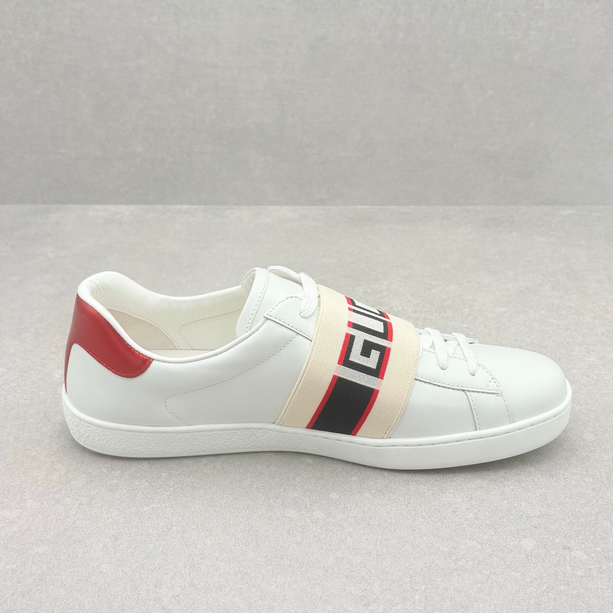 Ace Leather Sneaker White — photo 9