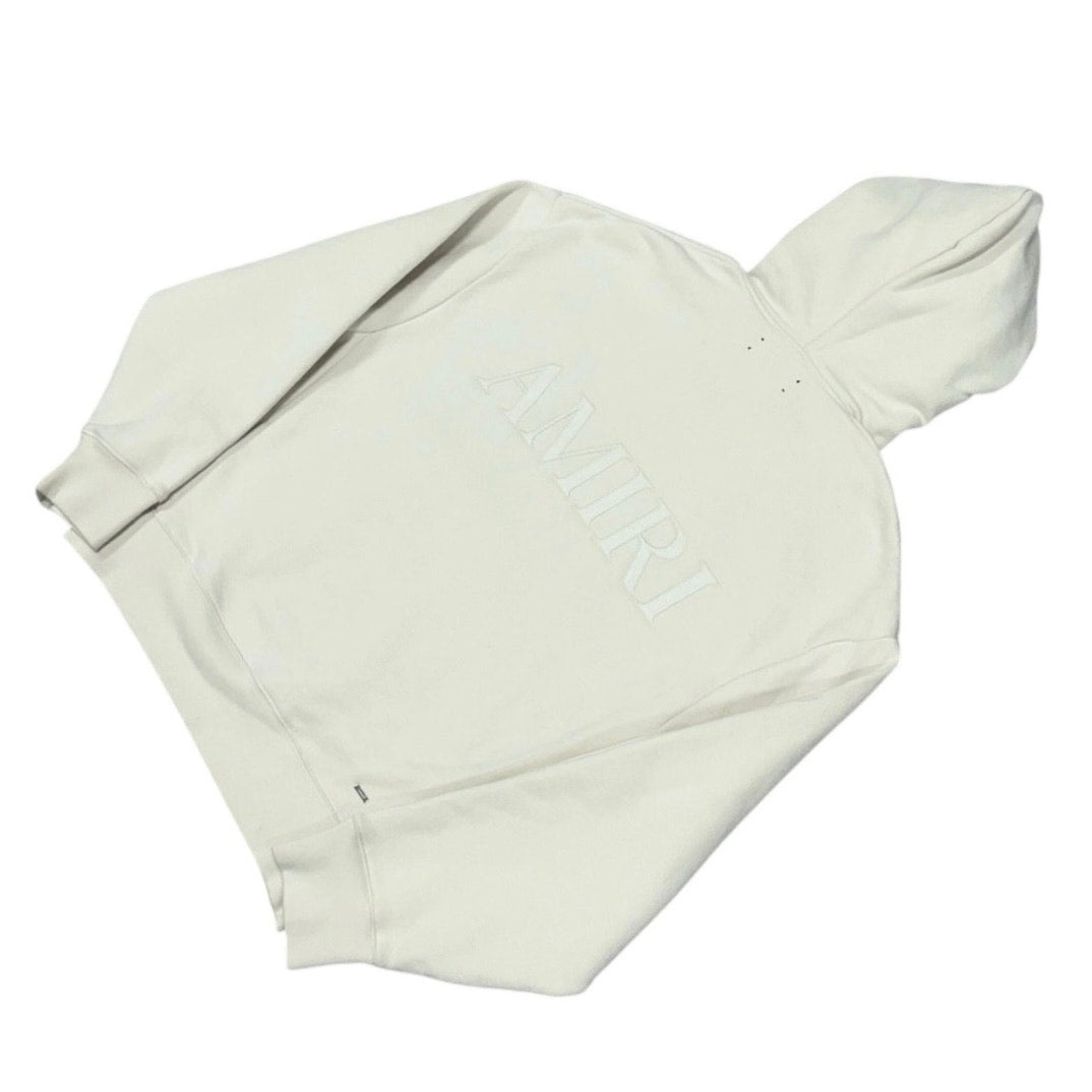 Embroidered Logo Hoodie Beige — photo 2