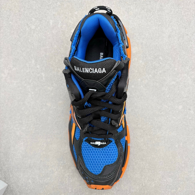 Runner Sneaker Blue Orange — photo 5