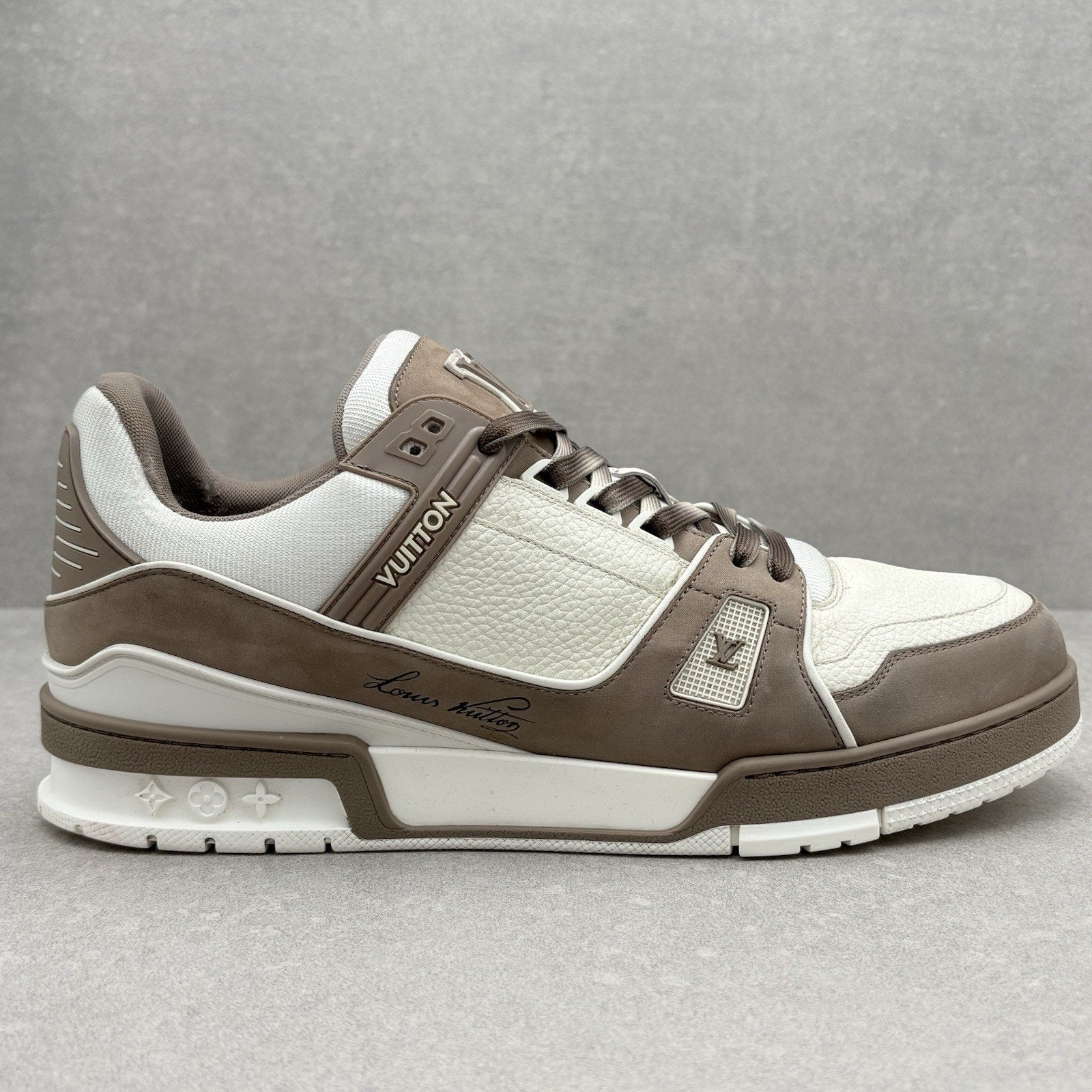 Louis Vuitton Trainer ' Taupe ' | Size 10 LV (11-11.5)