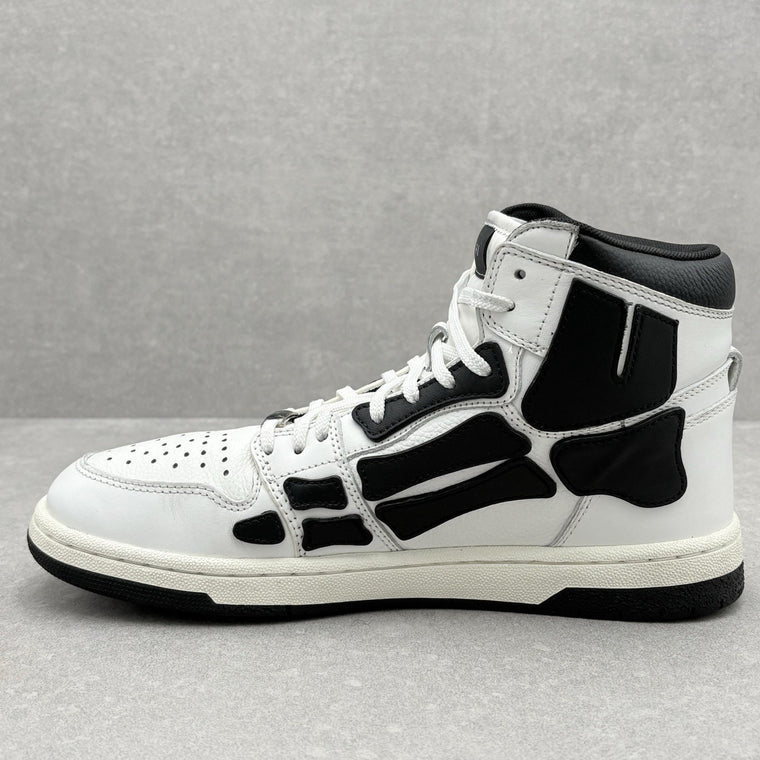 Skel High Top Sneakers White Black — photo 4