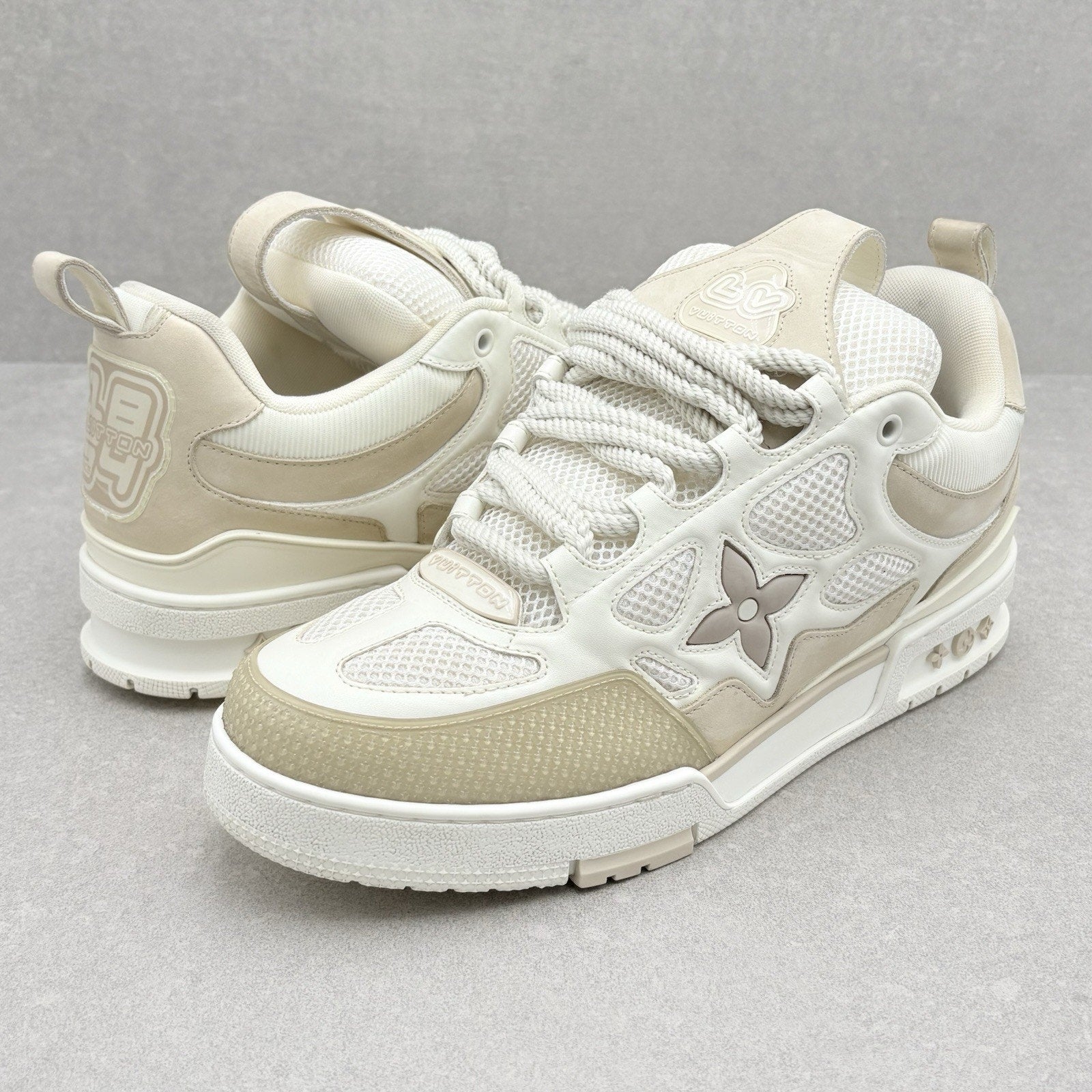 Louis Vuitton Skate ' Beige White ' | Size 9.5 LV (10.5-11 US)