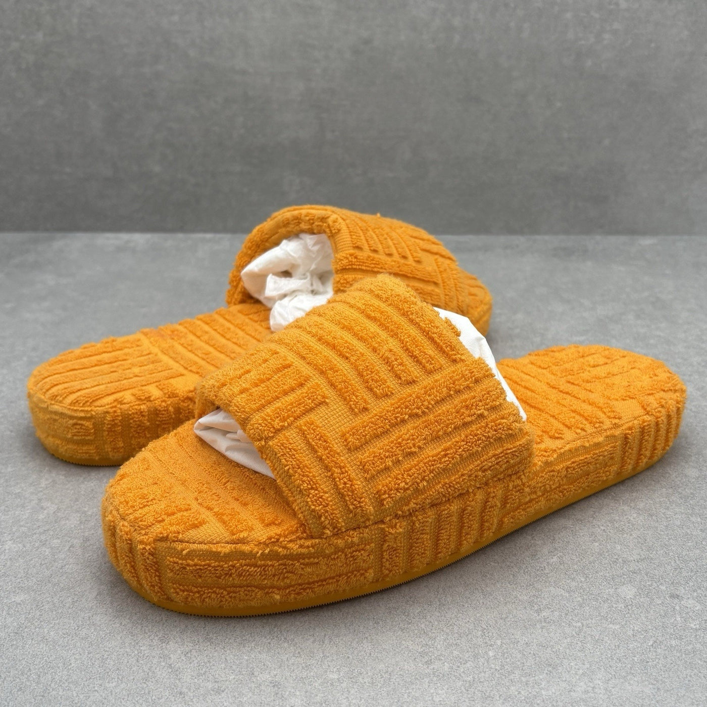 Bottega Veneta Orange Sandals Slides Slippers